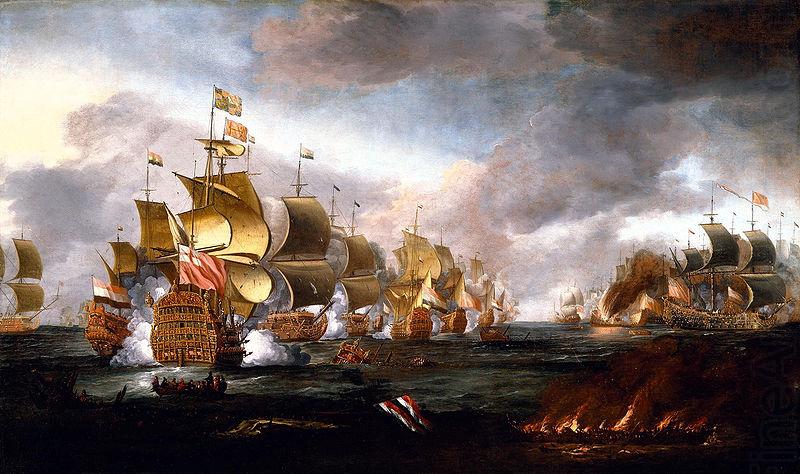 The Battle of Lowestoft, Adriaen Van Diest